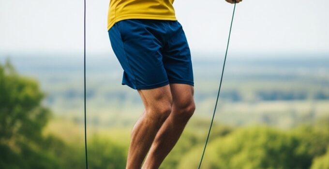 allenamento salto con la corda